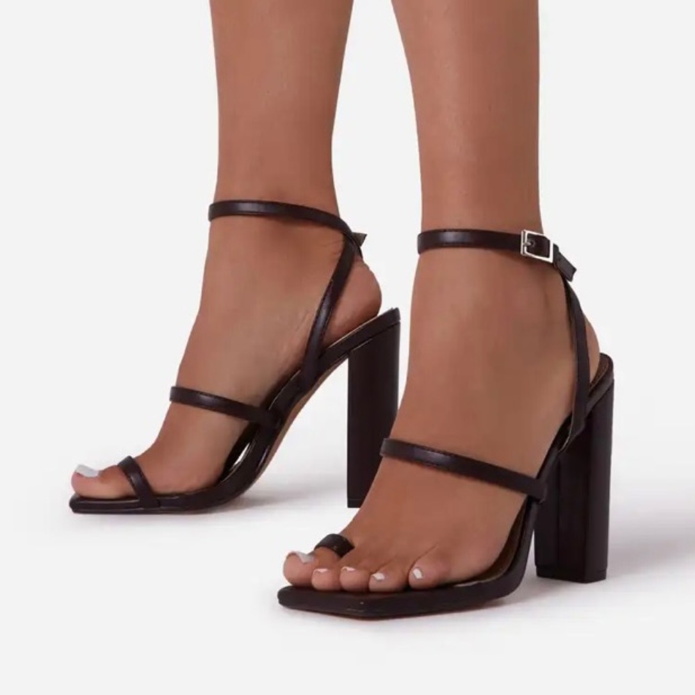 EGO Brown Heels Shoes US size 9